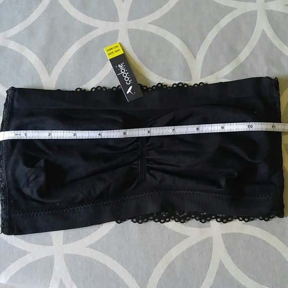 Coobie Intimates Lace Back Bandeau Bra - Picture 6 of 6