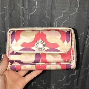 Coach wristlet