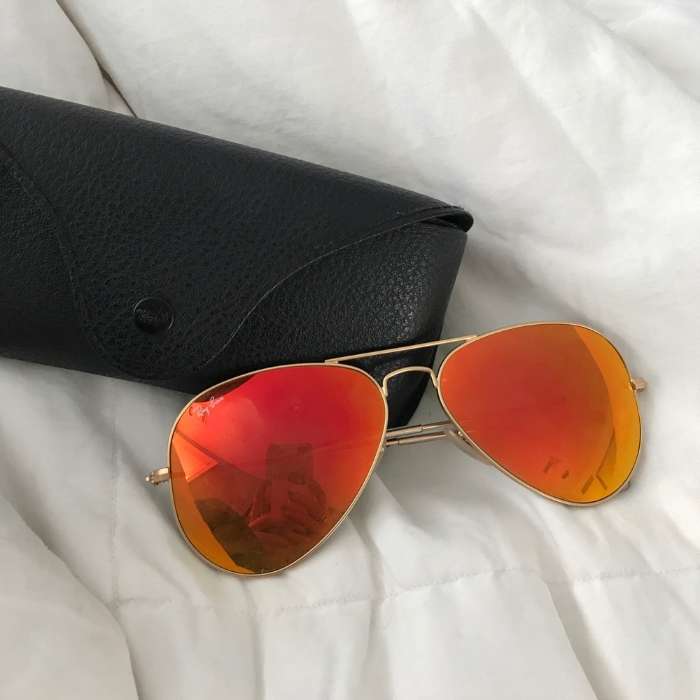 Red ray bans