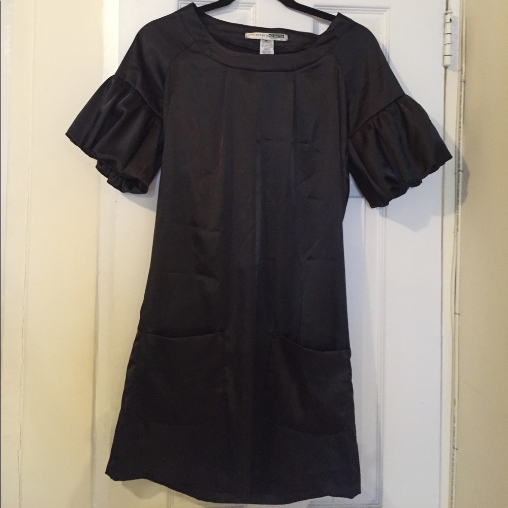 Black Silk Dress