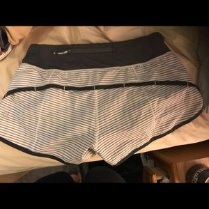 Lululemon speed shorts