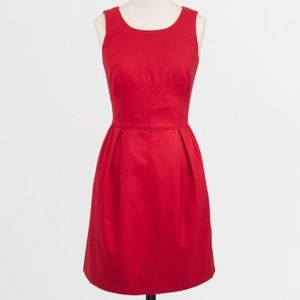 J crew red dress NWT