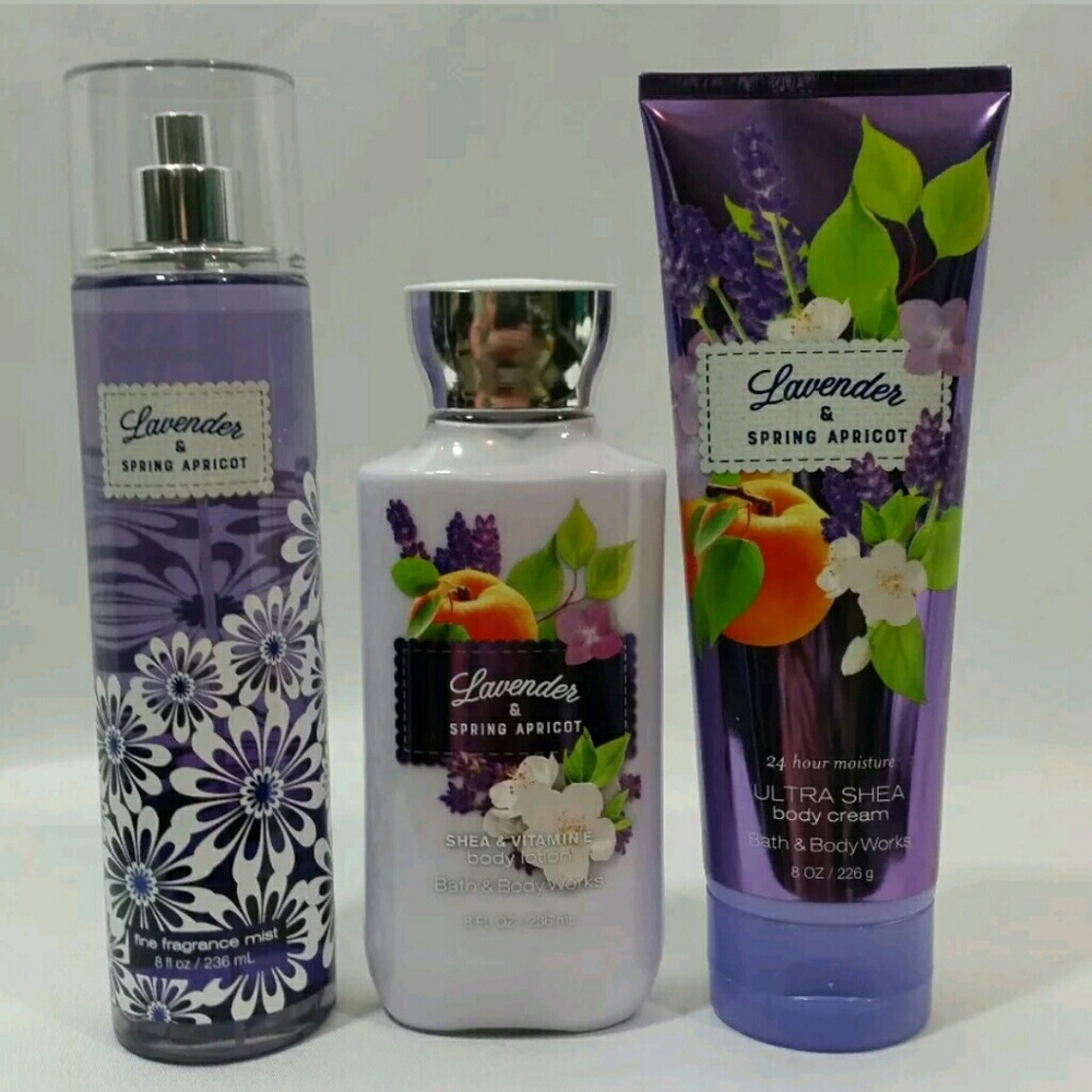 Lavender & Spring Apricot by Bath and Body Works