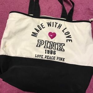 PINK tote bag