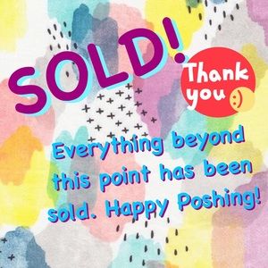 SOLD BEYOND HERE. ❤️