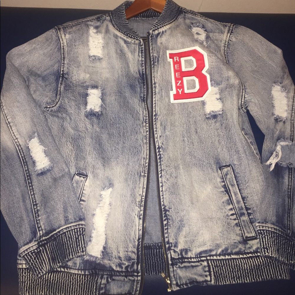 Chris a brown your jean jacket