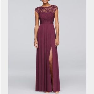 NEVER WORN OR ALTERED davids bridal dress