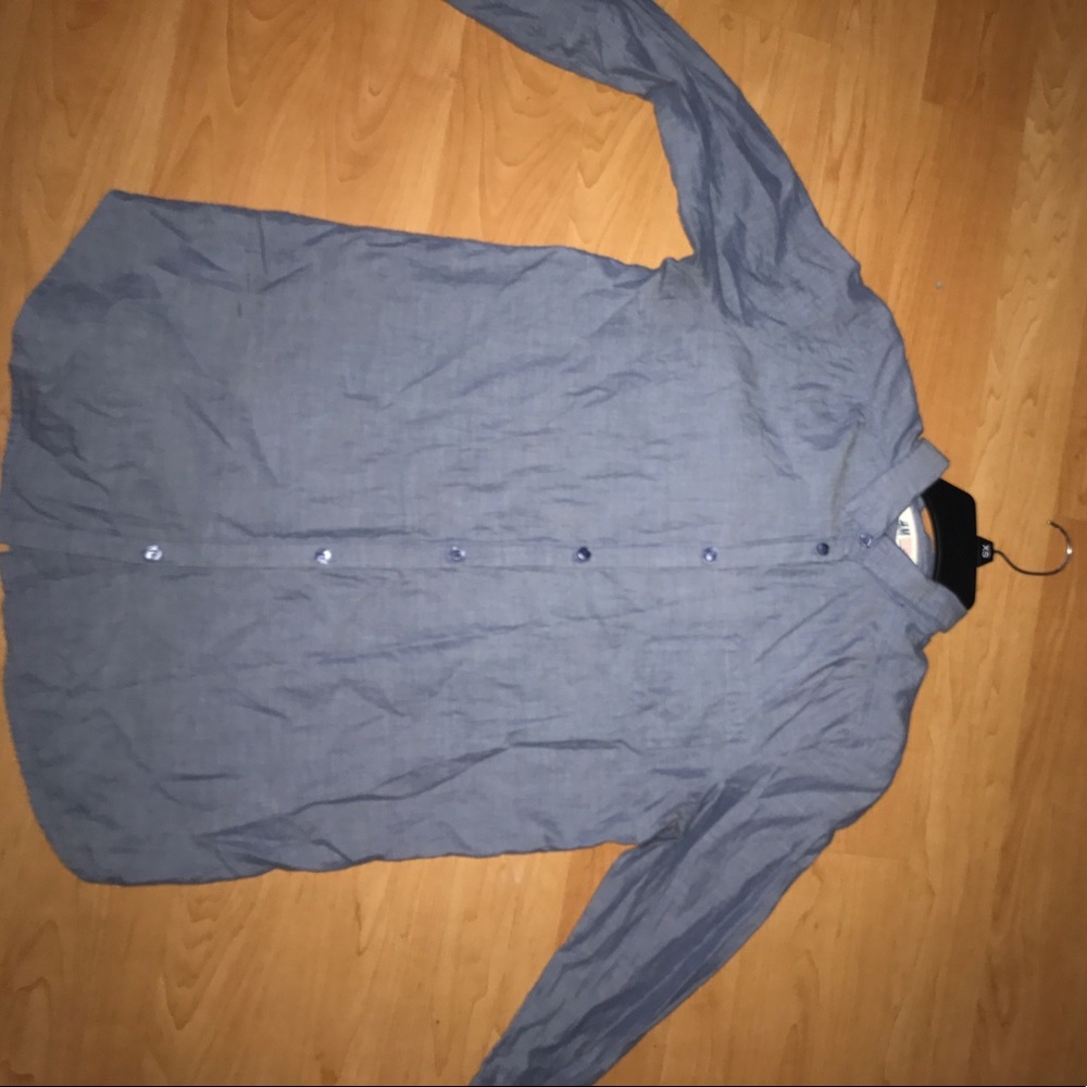 H&M denim shirt