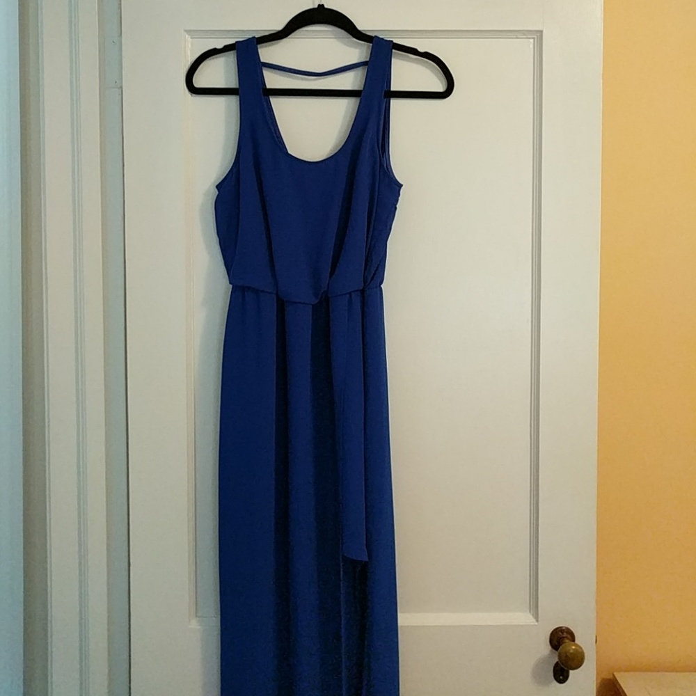 LUSH maxi dress with slit