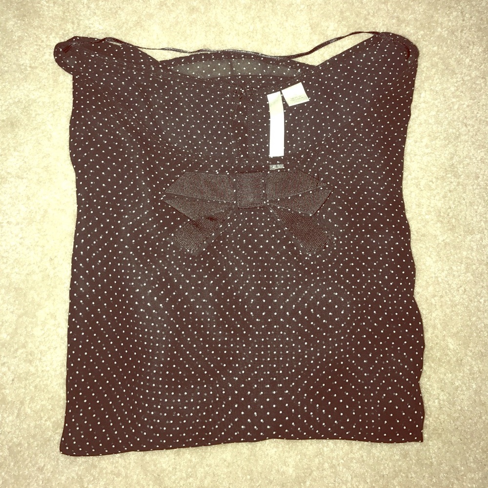 3/4 sleeve sheer blouse