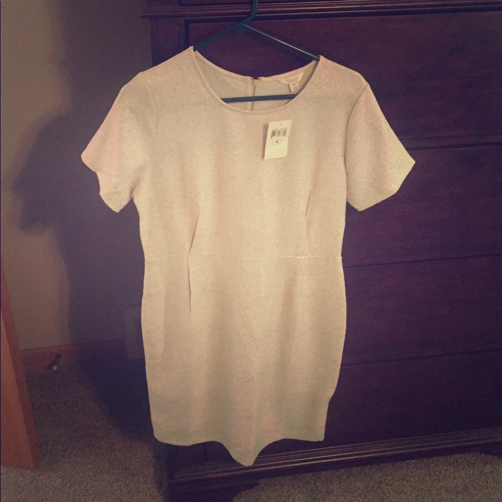 Lucky Brand Gold sparkle dress