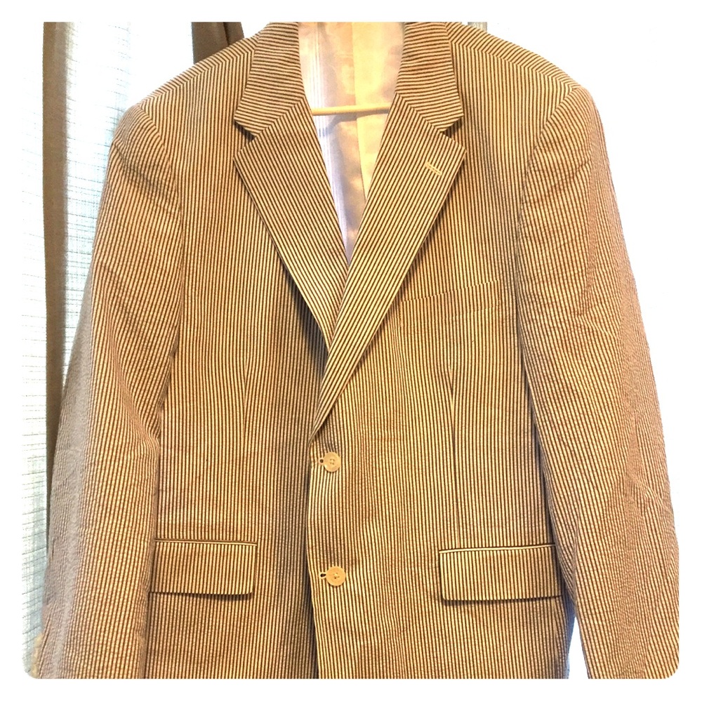 Mens Seersucker blazer