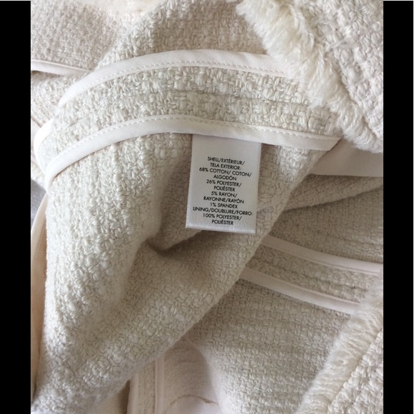 Ann Taylor belted fringe jacket - Picture 7 of 7