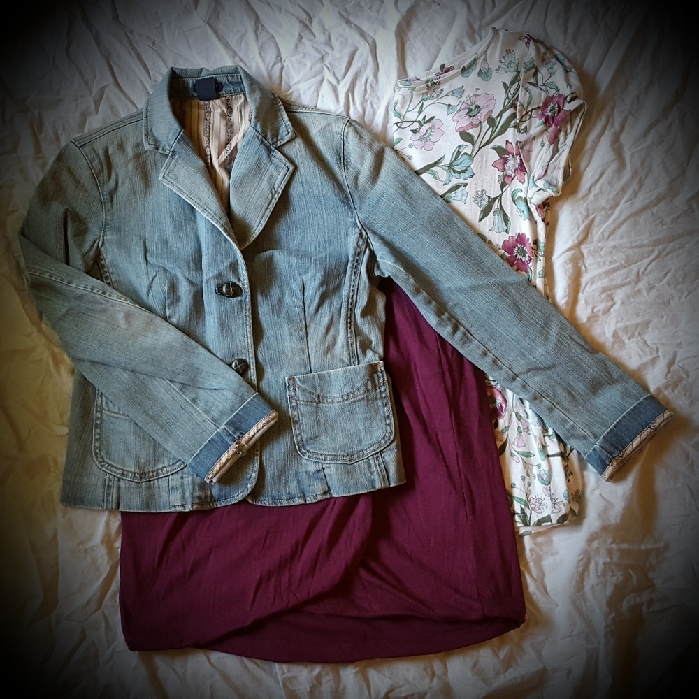 Gap Denim Blazer