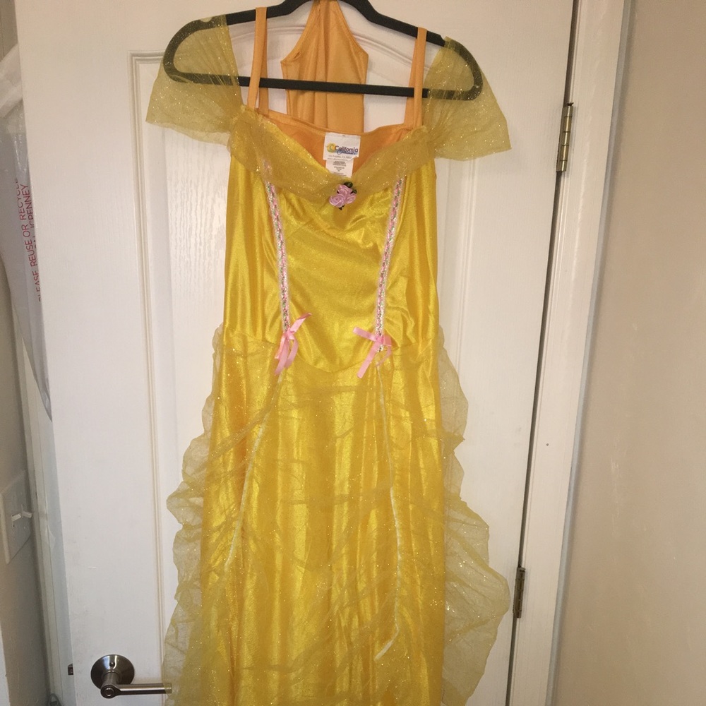 BELLE ADULT PRINCESS DISNEY DRESS