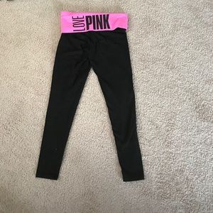 Pink leggings