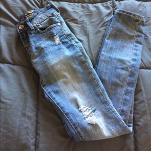 Refuge Distressed Ultra Skinny Jeans