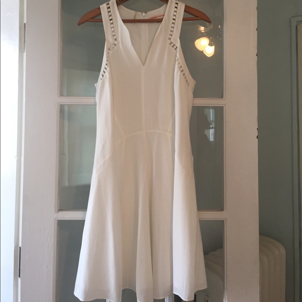 Rebecca Taylor white summer dress