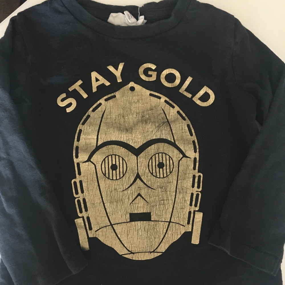 GapKids Star Wars long sleeve Tshirt