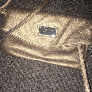 Nine West Gold Cross Body