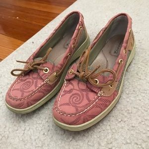 Pink Slip-On Sperrys
