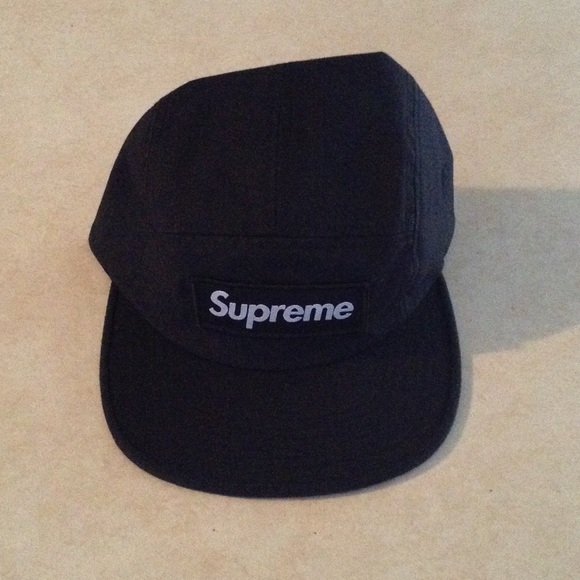 Supreme Nyco Hat FW17 Black - Picture 2 of 5