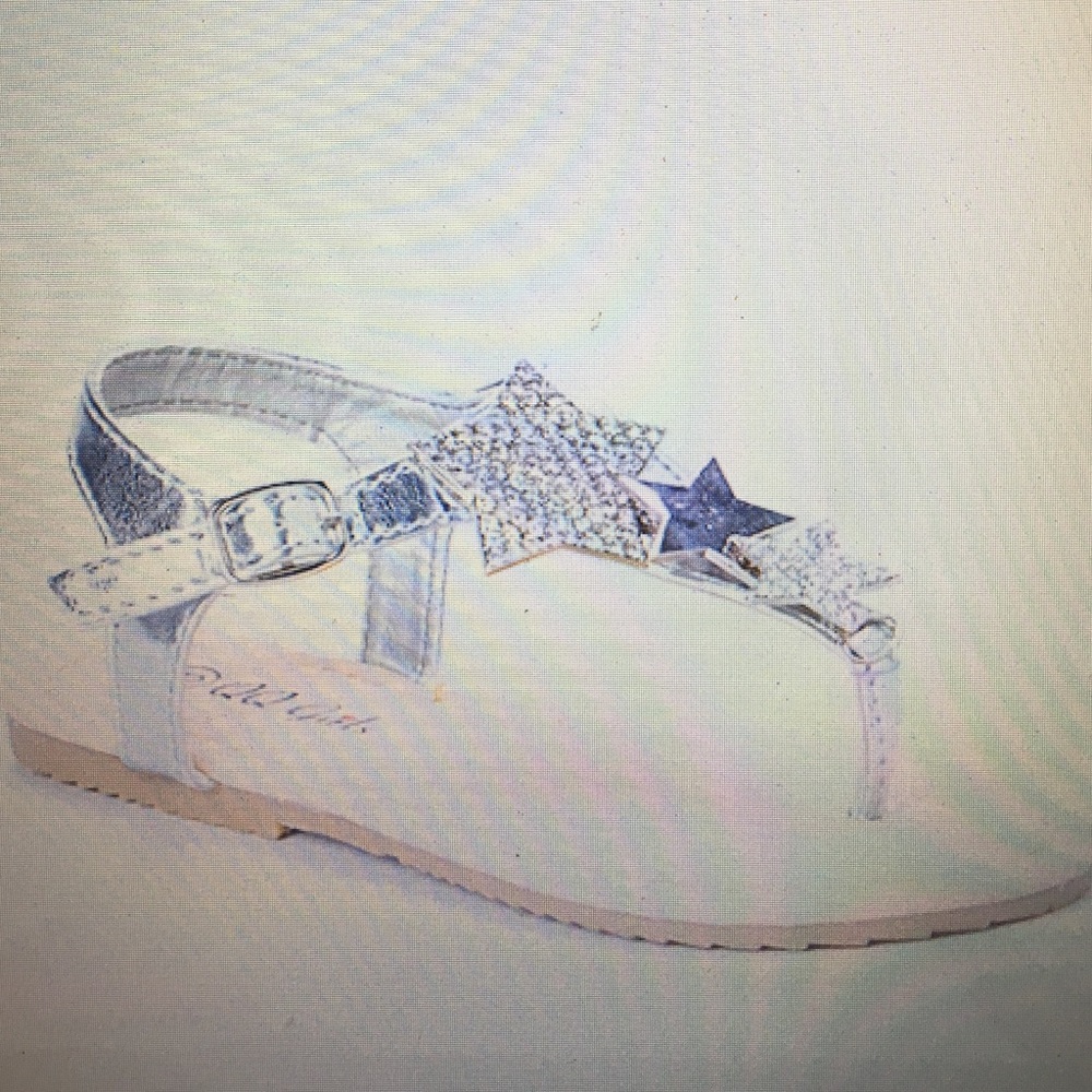 QQ Girls Silver Sophie Sandal