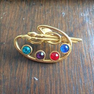 Vintage Art Palette pin