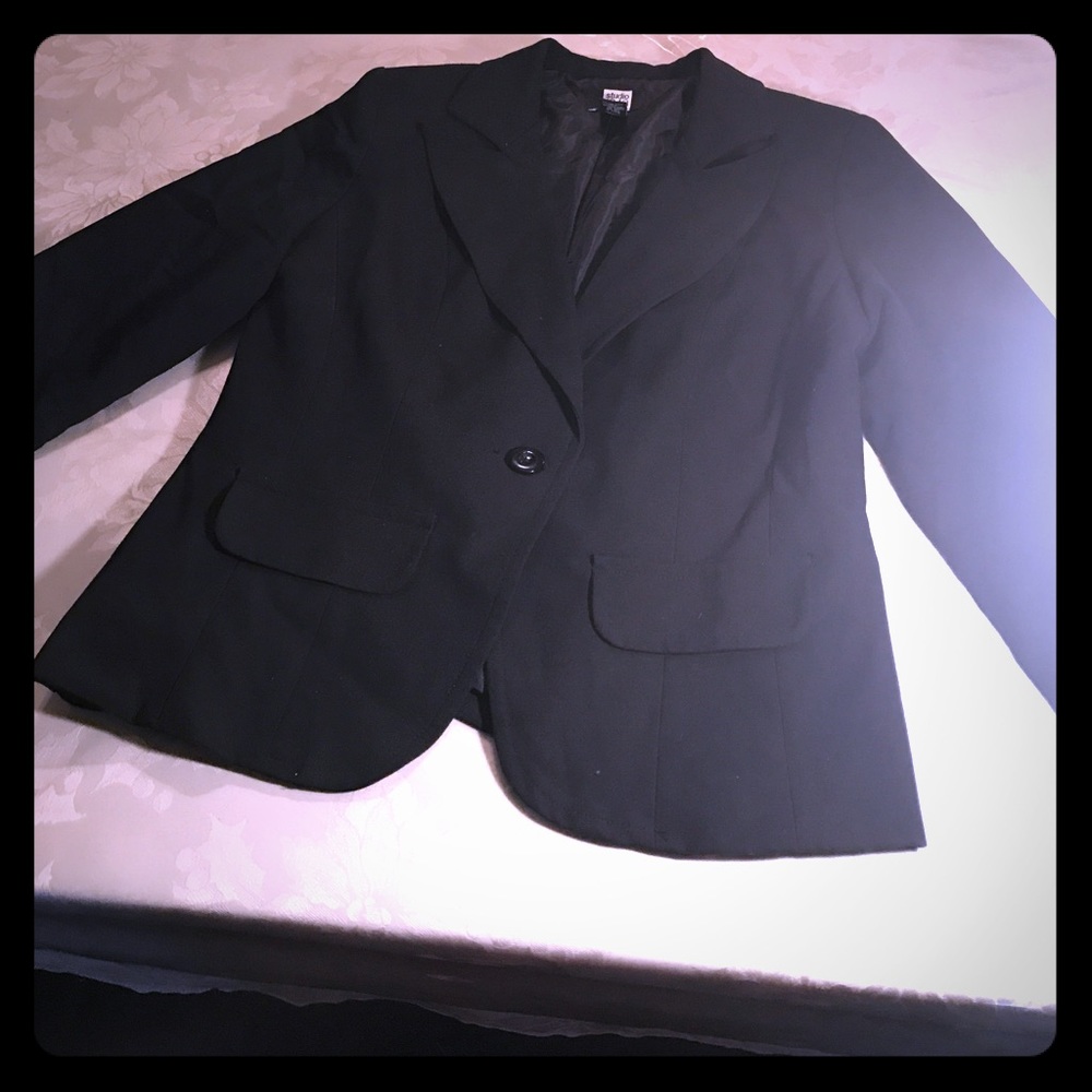 Black dress jacket Sz M