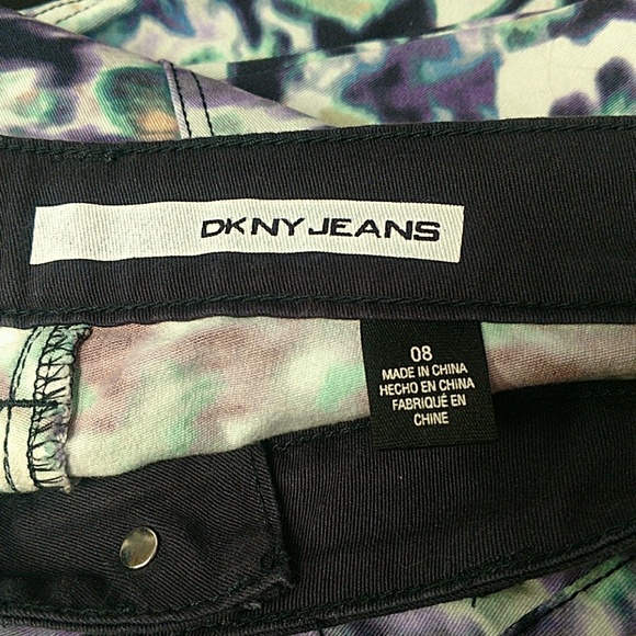 DKNY Floral Skinny Jeans - Picture 3 of 3