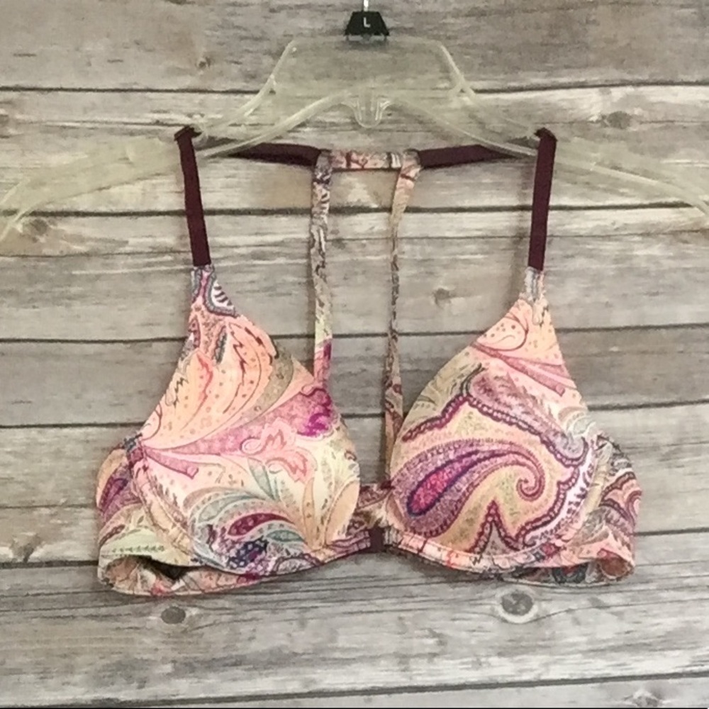 Victoria's Secret Very Sexy Pushup Bra PAISLEY 32B