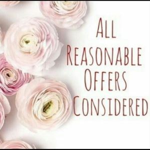 Make an offer, if it's reasonable I'll accept : )