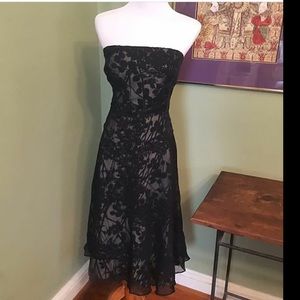 Tabitha for Anthropologie Strapless Dress