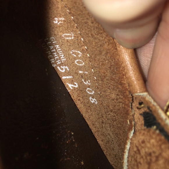 Size 3 Real Leather light brown baby dress shoes - Picture 4 of 4