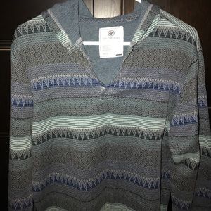 Men's Hooded Pull Over Sweater