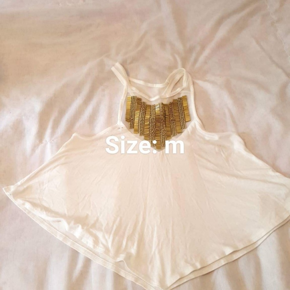 Summer cami crop flyaway top