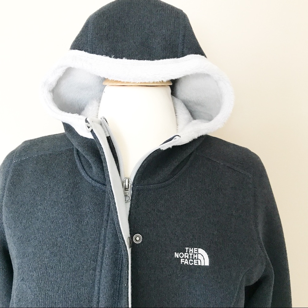 NORTH FACE HOODED JACKET