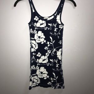 Navy blue Hollister tank top S