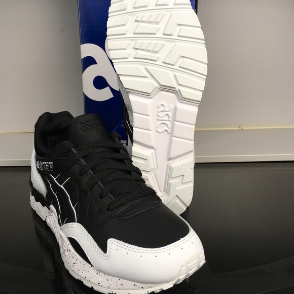 ASICS Black White Gel Lyte V Men's - Picture 5 of 5