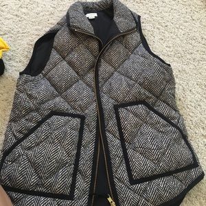 J Crew Quilted Puffer Vest