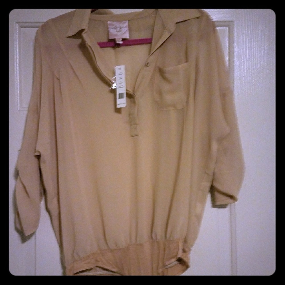 Sheer designer Romeo & Juliet body shirt