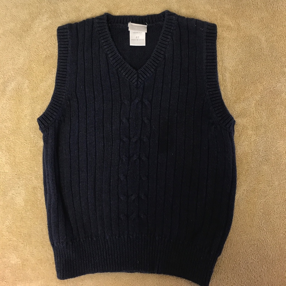 Boys Navy Sweater
