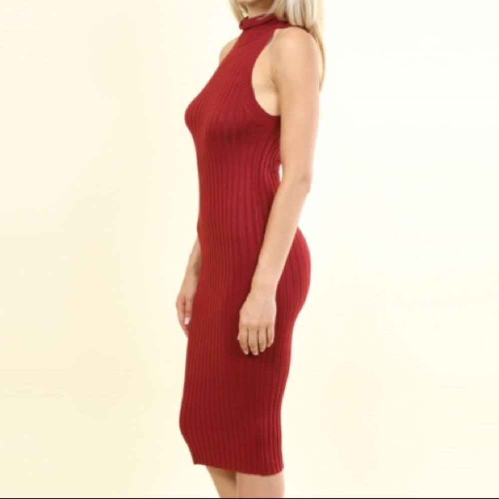Bodycon Knit Dress - Picture 2 of 5