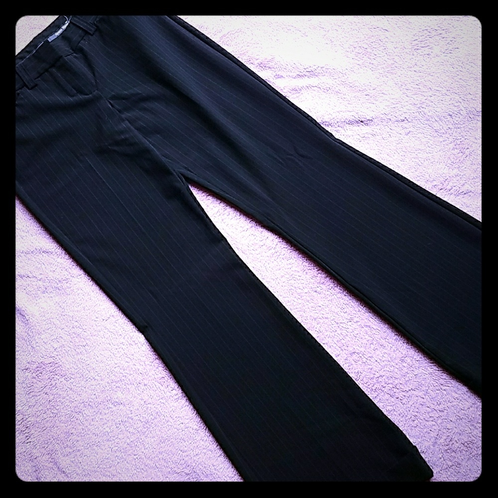 Pinstripe dress pants
