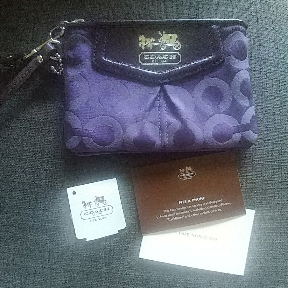 Coach Wristlet