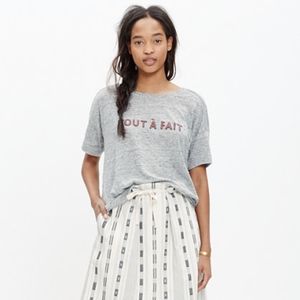 Madewell Linen "Tout à Fait" Tee 🇫🇷