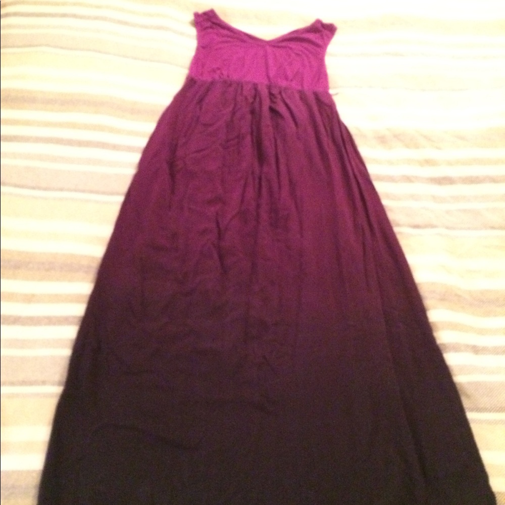 Purple Liz Lange maternity dress medium