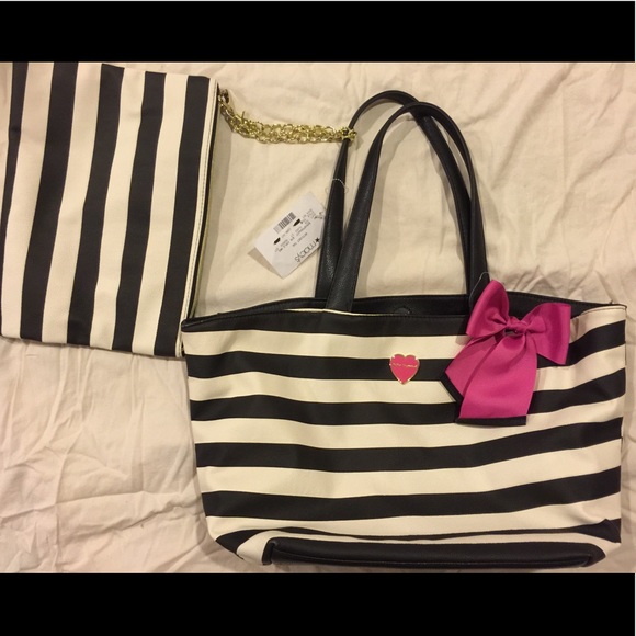 Betsy Johnson Tote Bag, - Picture 1 of 1