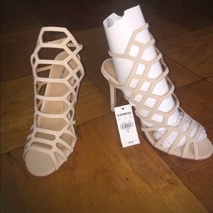 Express Caged Heels