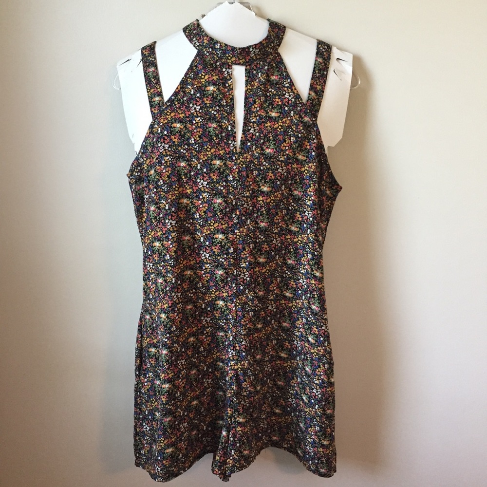 Floral Romper, Sz M